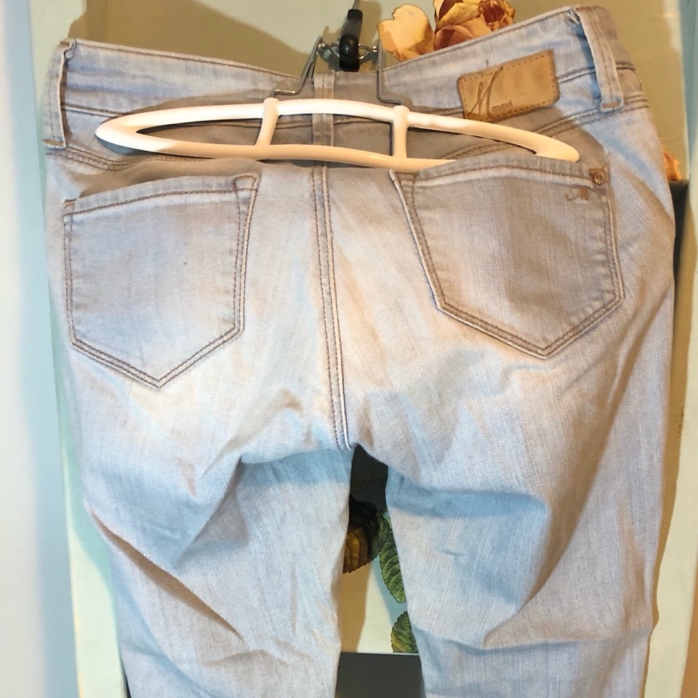 Mavi light blue skinny jeans, Size: 25